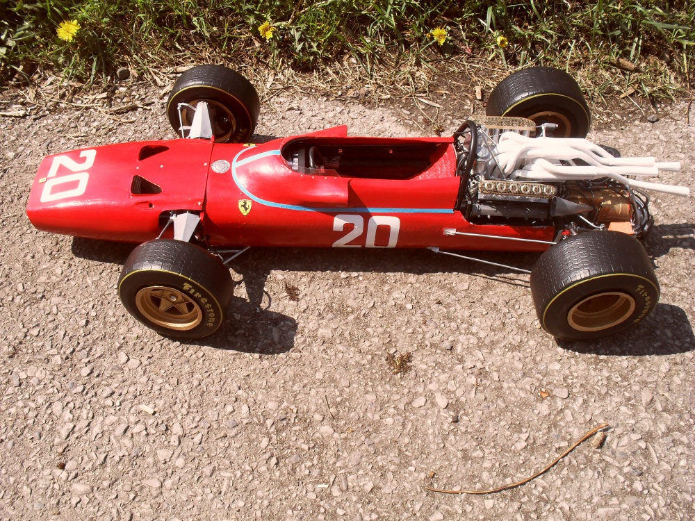 FERRARI 312 tipo 607 Monako 1967 (Plná velikost v novém okně) FERRARI 312 tipo 607 Monako 1967