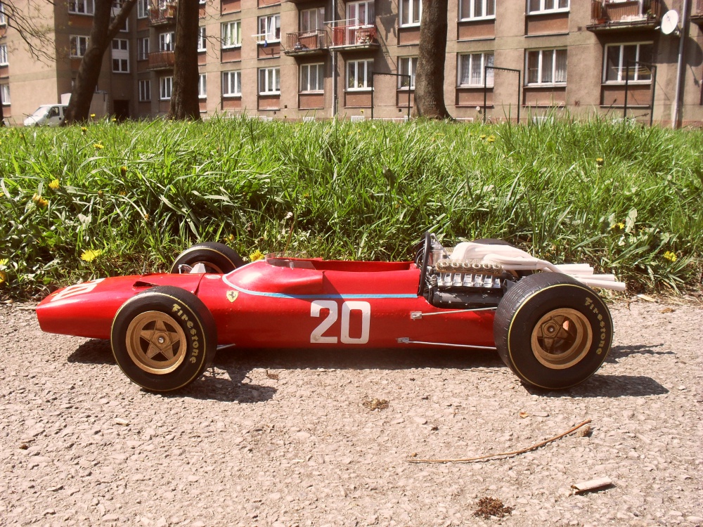 FERRARI 312 tipo 607 Monako 1967 (Plná velikost v novém okně) FERRARI 312 tipo 607 Monako 1967