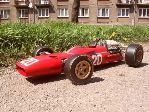 FERRARI 312 tipo 607   Monako 1967