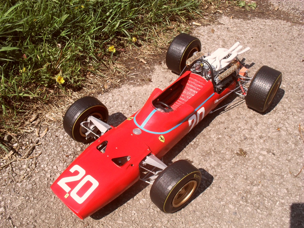 FERRARI 312 tipo 607 Monako 1967 (Plná velikost v novém okně) FERRARI 312 tipo 607 Monako 1967