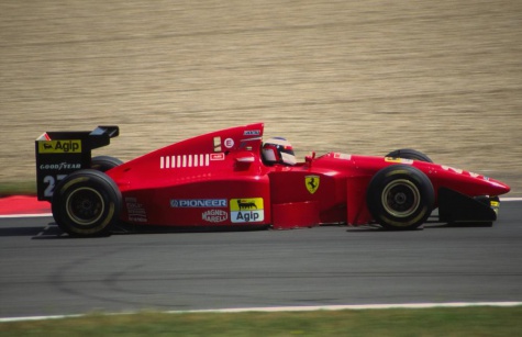 Ferrari 412 T1 B, GP Německo 1994 Ferrari 412 T1 B, GP Německo 1994