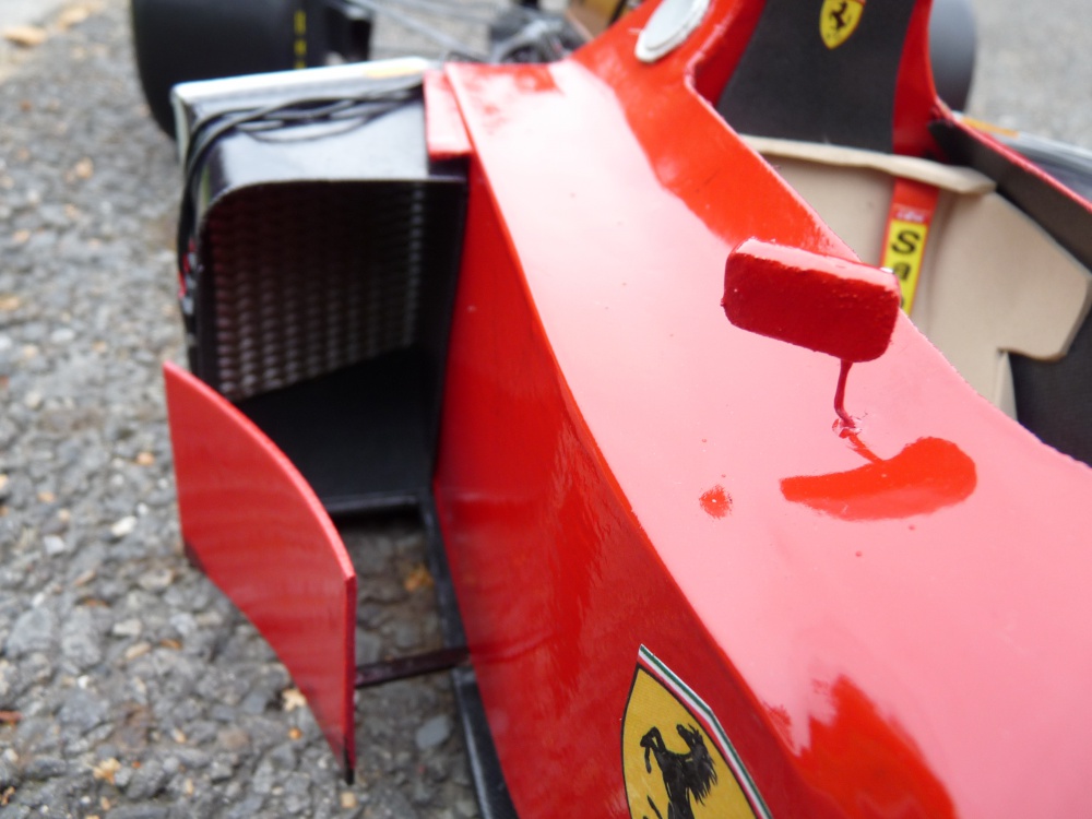 Ferrari 412 T1 B, GP Německo 1994 (Plná velikost v novém okně) Ferrari 412 T1 B, GP Německo 1994