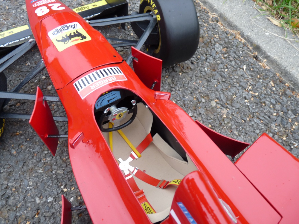 Ferrari 412 T1 B, GP Německo 1994 (Plná velikost v novém okně) Ferrari 412 T1 B, GP Německo 1994