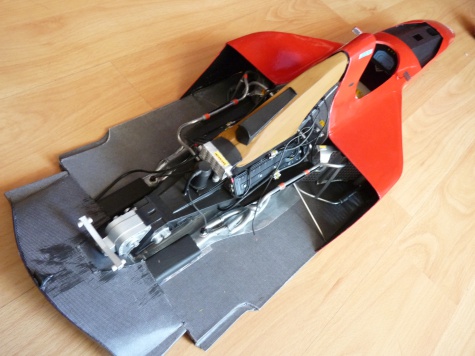 FERRARI 412 T1, GP Monako 1994 FERRARI 412 T1, GP Monako 1994