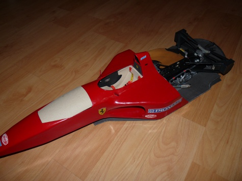 FERRARI 412 T1, GP Monako 1994 FERRARI 412 T1, GP Monako 1994