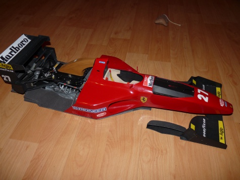 FERRARI 412 T1, GP Monako 1994 FERRARI 412 T1, GP Monako 1994