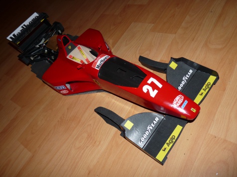 FERRARI 412 T1, GP Monako 1994 FERRARI 412 T1, GP Monako 1994