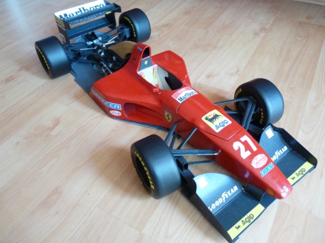 FERRARI 412 T1, GP Monako 1994 FERRARI 412 T1, GP Monako 1994