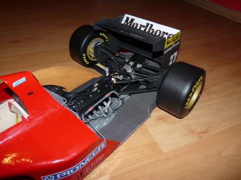 FERRARI 412 T1, GP Monako 1994 FERRARI 412 T1, GP Monako 1994