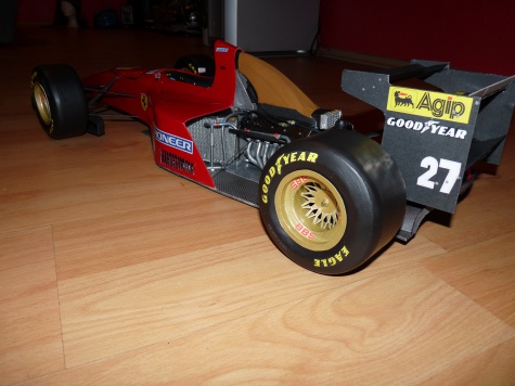 FERRARI 412 T1, GP Monako 1994 FERRARI 412 T1, GP Monako 1994
