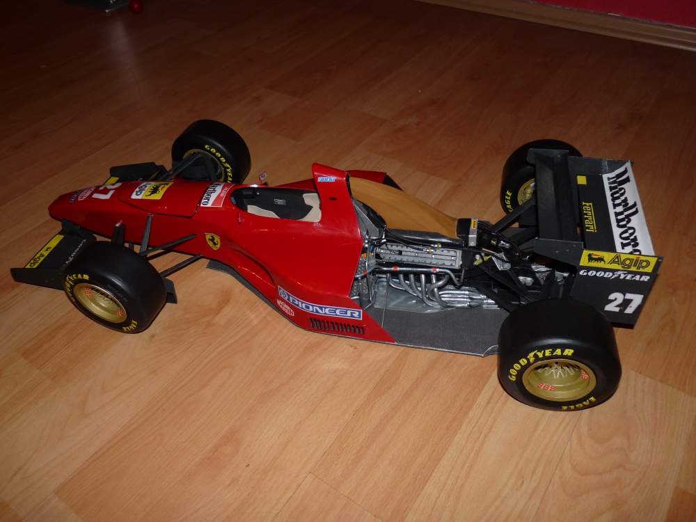 FERRARI 412 T1, GP Monako 1994 (Plná velikost v novém okně) FERRARI 412 T1, GP Monako 1994
