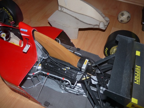FERRARI 412 T1, GP Monako 1994 FERRARI 412 T1, GP Monako 1994