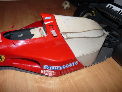 FERRARI 412 T1, GP Monako 1994 FERRARI 412 T1, GP Monako 1994