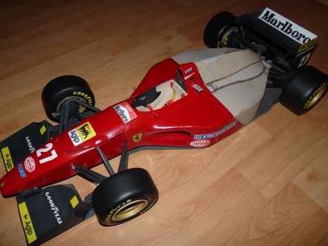 FERRARI 412 T1, GP Monako 1994 FERRARI 412 T1, GP Monako 1994