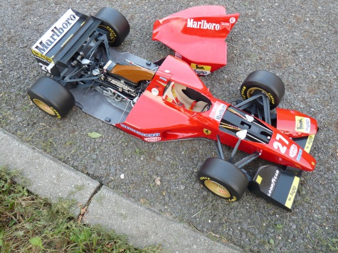 FERRARI 412 T1, GP Monako 1994 FERRARI 412 T1, GP Monako 1994