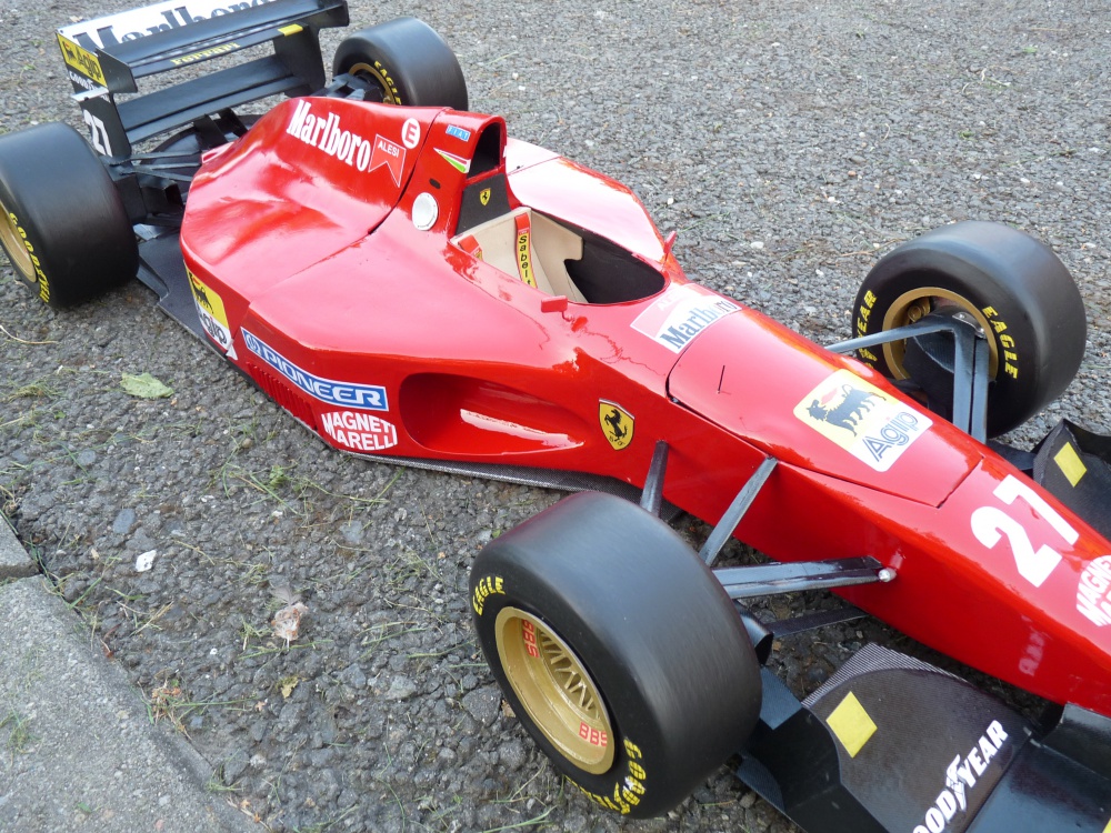 FERRARI 412 T1, GP Monako 1994 (Plná velikost v novém okně) FERRARI 412 T1, GP Monako 1994