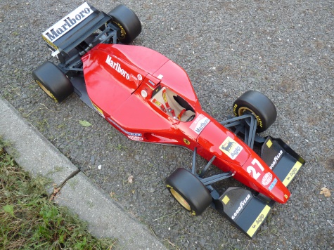 FERRARI 412 T1, GP Monako 1994 FERRARI 412 T1, GP Monako 1994