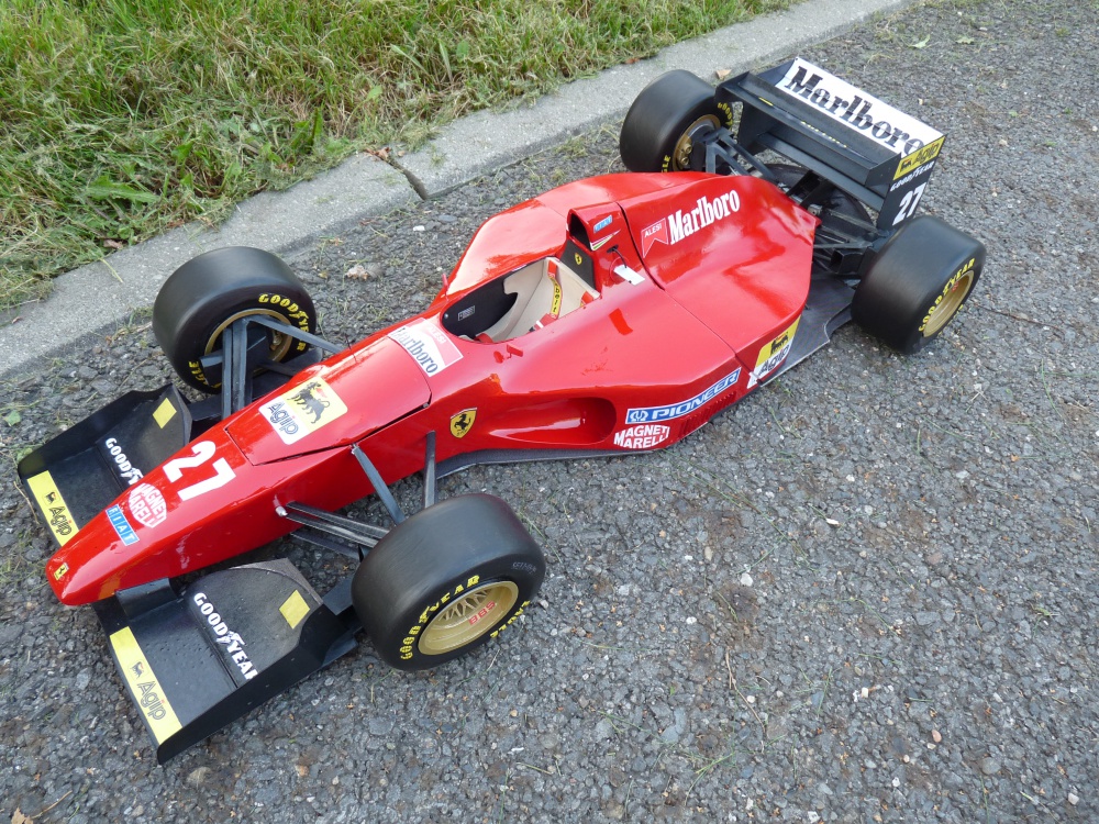 FERRARI 412 T1, GP Monako 1994 (Plná velikost v novém okně) FERRARI 412 T1, GP Monako 1994