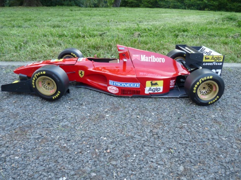 FERRARI 412 T1, GP Monako 1994 FERRARI 412 T1, GP Monako 1994