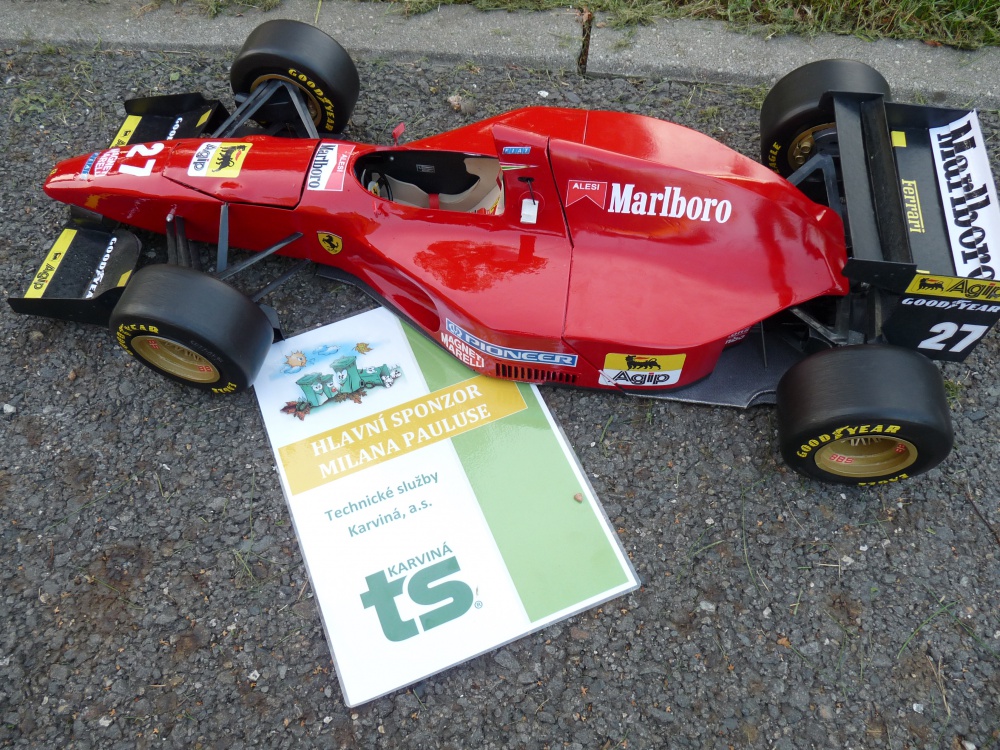 FERRARI 412 T1, GP Monako 1994 (Pln� velikost v nov�m okn�) FERRARI 412 T1, GP Monako 1994