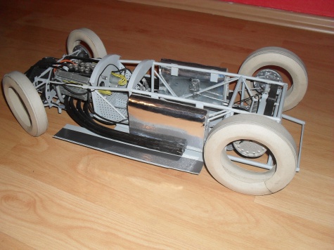 FERRARI D 50 Streamlinner vers. B - Francie 1956- Průhledný model!!! FERRARI D 50 Streamlinner vers. B - Francie 1956- Průhledný model!!!