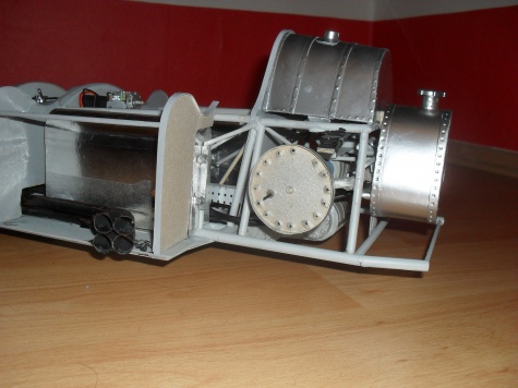 FERRARI D 50 Streamlinner vers. B - Francie 1956- Průhledný model!!! FERRARI D 50 Streamlinner vers. B - Francie 1956- Průhledný model!!!