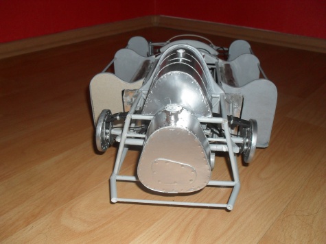 FERRARI D 50 Streamlinner vers. B - Francie 1956- Průhledný model!!! FERRARI D 50 Streamlinner vers. B - Francie 1956- Průhledný model!!!