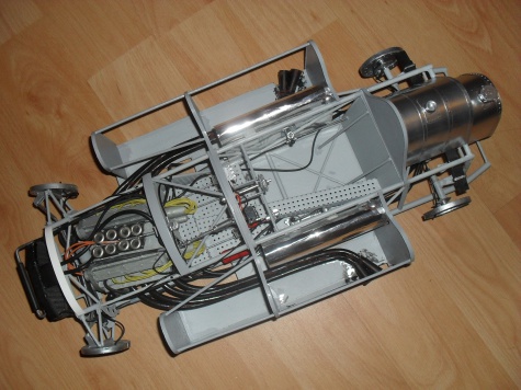 FERRARI D 50 Streamlinner vers. B - Francie 1956- Průhledný model!!! FERRARI D 50 Streamlinner vers. B - Francie 1956- Průhledný model!!!