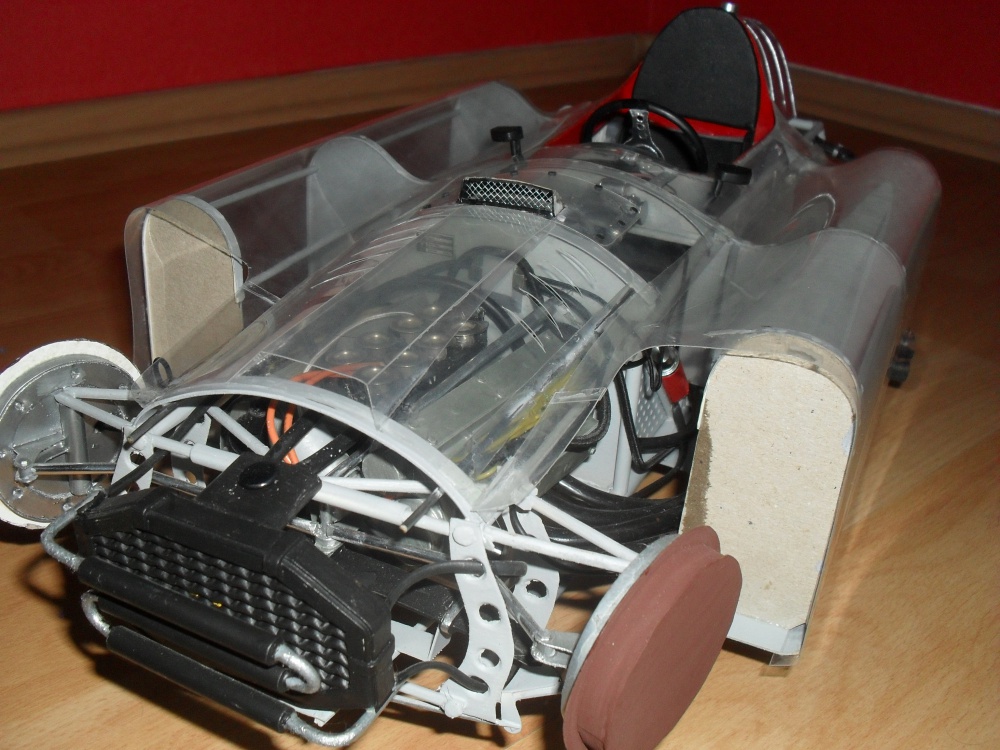 FERRARI D 50 Streamlinner vers. B - Francie 1956- Pr�hledn� model!!!