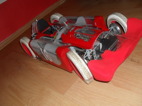 FERRARI D 50 Streamlinner vers. B - Francie 1956- Pr�hledn� model!!!
