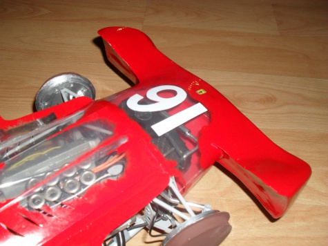 FERRARI D 50 Streamlinner vers. B - Francie 1956- Průhledný model!!! FERRARI D 50 Streamlinner vers. B - Francie 1956- Průhledný model!!!