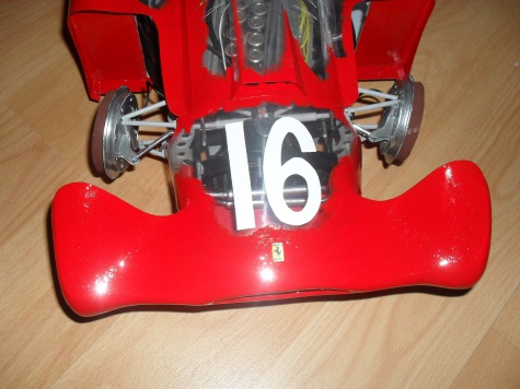 FERRARI D 50 Streamlinner vers. B - Francie 1956- Průhledný model!!! FERRARI D 50 Streamlinner vers. B - Francie 1956- Průhledný model!!!