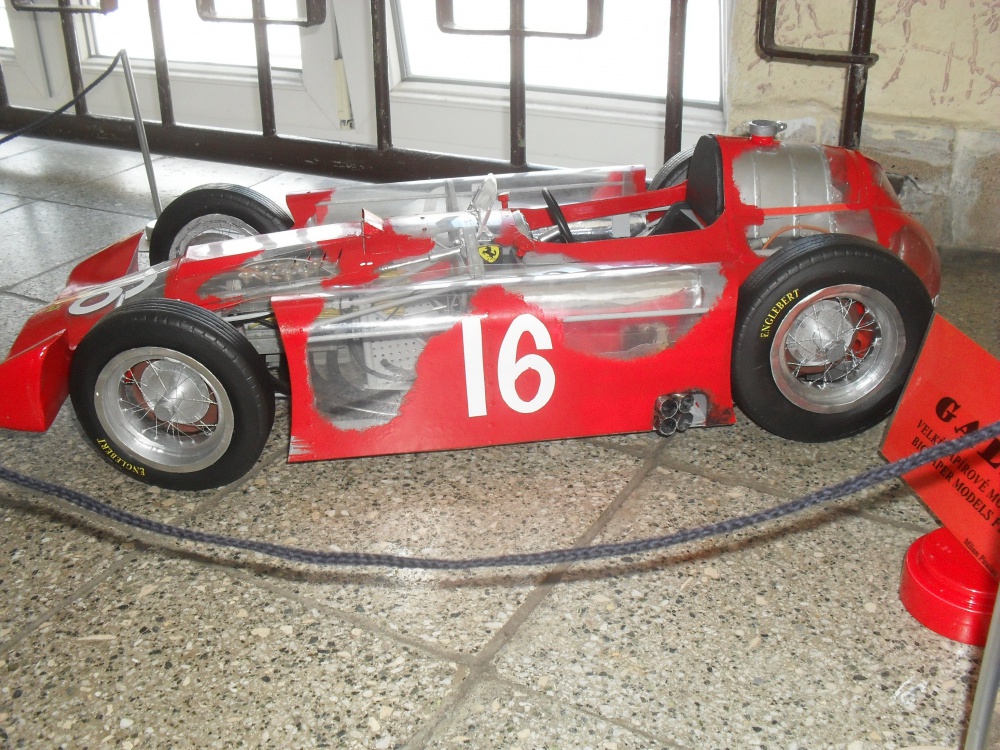 FERRARI D 50 Streamlinner vers. B - Francie 1956- Pr�hledn� model!!!