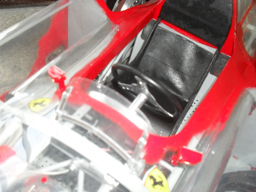 FERRARI D 50 Streamlinner vers. B - Francie 1956- Průhledný model!!! (Plná velikost v novém okně) FERRARI D 50 Streamlinner vers. B - Francie 1956- Průhledný model!!!