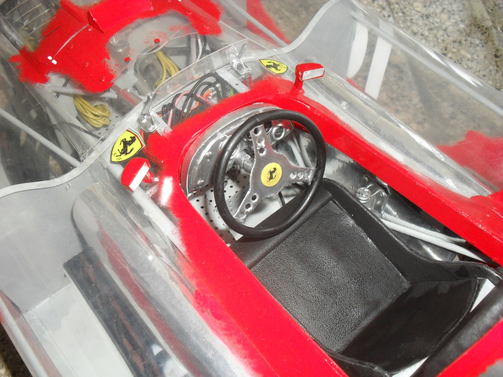 FERRARI D 50 Streamlinner vers. B - Francie 1956- Pr�hledn� model!!!