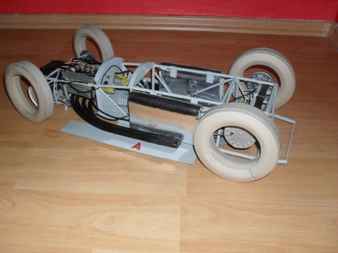 FERRARI D 5O Streamlinner vers.A - Francie 1956 FERRARI D 5O Streamlinner vers.A - Francie 1956