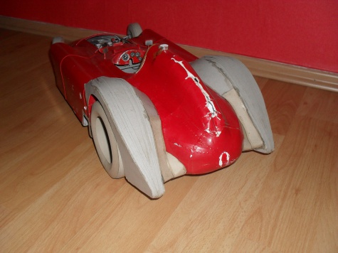 FERRARI D 5O Streamlinner vers.A - Francie 1956 FERRARI D 5O Streamlinner vers.A - Francie 1956