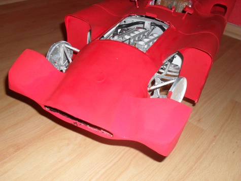 FERRARI D 5O Streamlinner vers.A - Francie 1956 FERRARI D 5O Streamlinner vers.A - Francie 1956