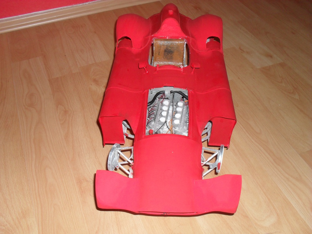 FERRARI D 5O Streamlinner vers.A - Francie 1956 (Plná velikost v novém okně) FERRARI D 5O Streamlinner vers.A - Francie 1956
