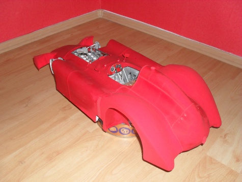 FERRARI D 5O Streamlinner vers.A - Francie 1956 FERRARI D 5O Streamlinner vers.A - Francie 1956