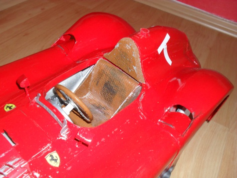 FERRARI D 5O Streamlinner vers.A - Francie 1956 FERRARI D 5O Streamlinner vers.A - Francie 1956