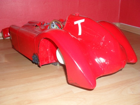 FERRARI D 5O Streamlinner vers.A - Francie 1956 FERRARI D 5O Streamlinner vers.A - Francie 1956