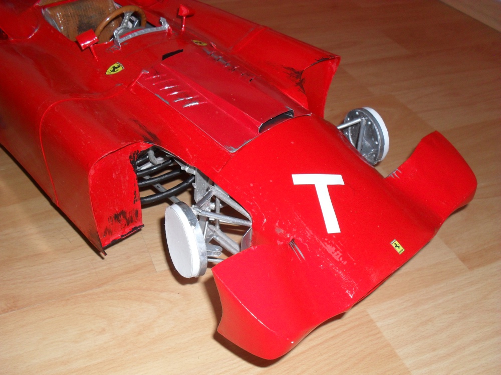 FERRARI D 5O Streamlinner vers.A - Francie 1956 (Plná velikost v novém okně) FERRARI D 5O Streamlinner vers.A - Francie 1956