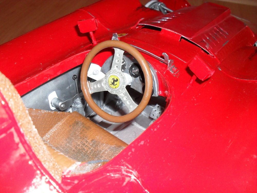 FERRARI D 5O Streamlinner vers.A - Francie 1956 (Plná velikost v novém okně) FERRARI D 5O Streamlinner vers.A - Francie 1956