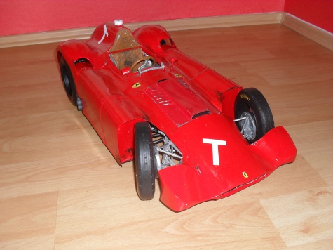 FERRARI D 5O Streamlinner vers.A - Francie 1956 FERRARI D 5O Streamlinner vers.A - Francie 1956