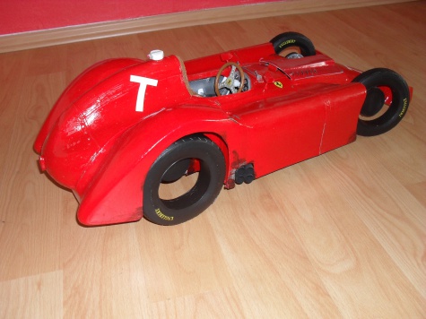 FERRARI D 5O Streamlinner vers.A - Francie 1956 FERRARI D 5O Streamlinner vers.A - Francie 1956