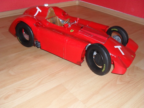 FERRARI D 5O Streamlinner vers.A - Francie 1956 FERRARI D 5O Streamlinner vers.A - Francie 1956