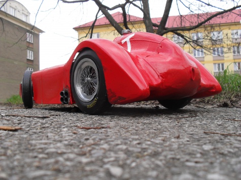 FERRARI D 5O Streamlinner vers.A - Francie 1956 FERRARI D 5O Streamlinner vers.A - Francie 1956