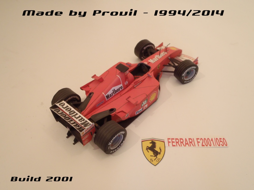 Ferrari F2001/050 - (1) Michael Schumacher (Plná velikost v novém okně) Ferrari F2001/050 - (1) Michael Schumacher