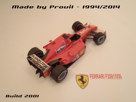 Ferrari F2001/050 - (1) Michael Schumacher Ferrari F2001/050 - (1) Michael Schumacher